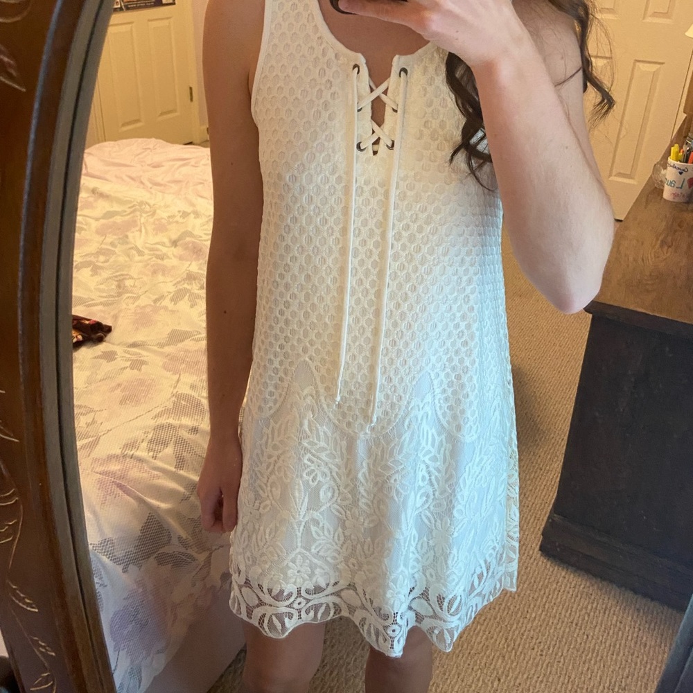 White Lace Dress